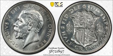 1927 1/2 Cr S-4037 PR66