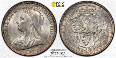 1897 Florin S-3939 MS64