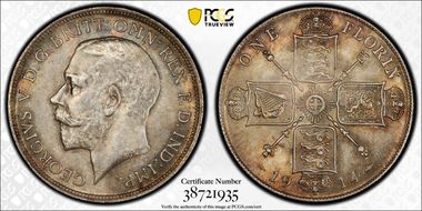 1914 Florin S-4012 MS64+