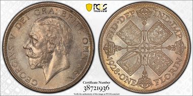 1928 Florin S-4038 MS66
