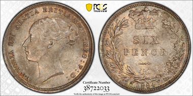 1884 6D S-3912 MS65