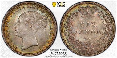 1885 6D S-3912 MS65