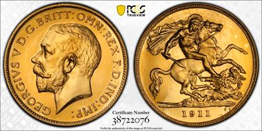 1911 1/2 Sov S-4006 PR66