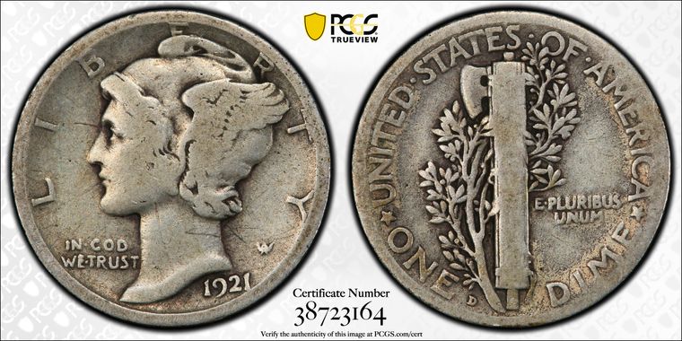 Cert 38723164 - Coin Image