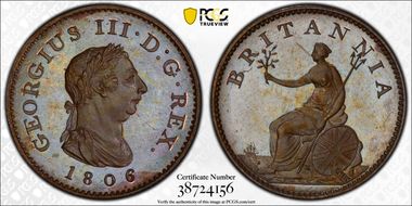 1806 1/4D S-3782 PR66BN