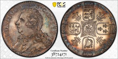 1799 P1/2 Cr St-31a Ag, Fullerton  Coin Alignment PR65+