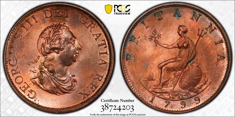 Cert 38724203 - Coin Image