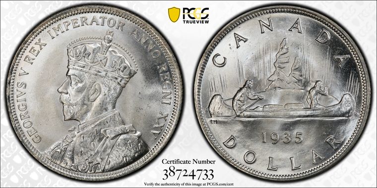 Cert 38724733 - Coin Image