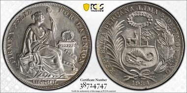 1934 Sol KM-218.2  Ag MS62