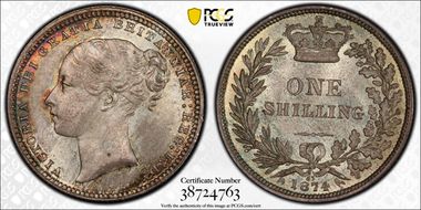 1874 Shil S-3906A MS67