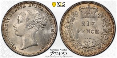 1877 6D S-3911 MS64+
