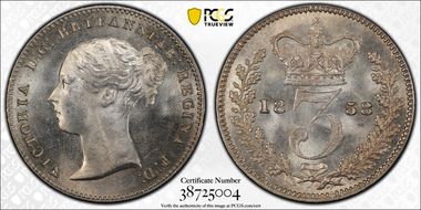 1858 3D S-3914 MS67