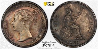 1838 4D S-3913 MS66+