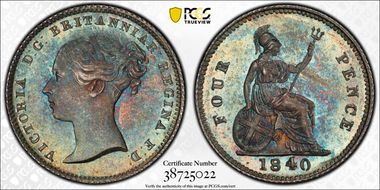 1840 4D S-3913 MS66+