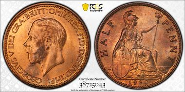 1930 1/2D S-4058 MS66RB