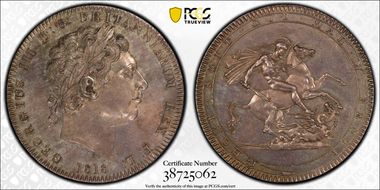 1818 Crown S-3787 LIX Edge MS63