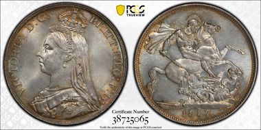 1887 Crown S-3921 MS64+