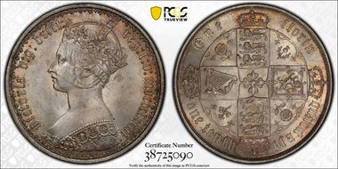 1873 Florin S-3893 MS64+