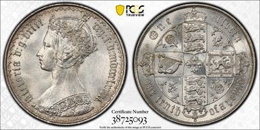 1877 Florin S-3893 MS64
