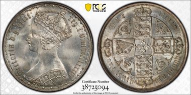 1884 Florin S-3900 MS64+