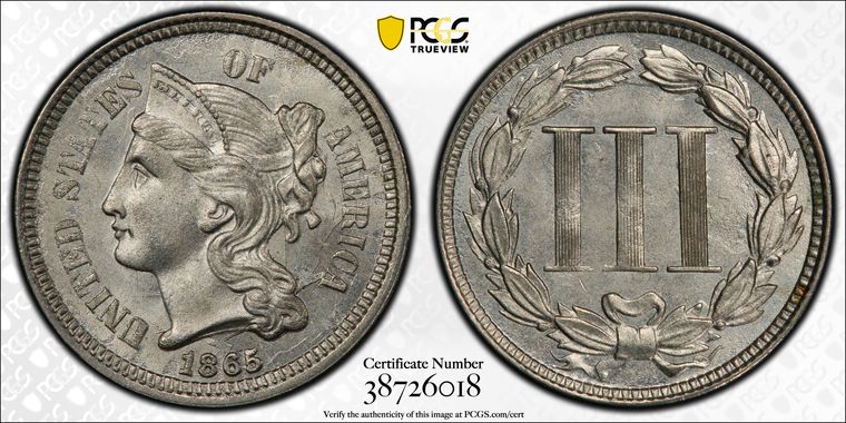 Cert 38726018 - Coin Image