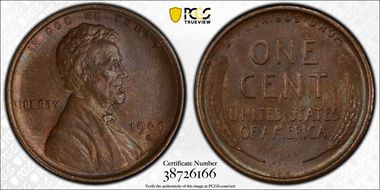 1909-S VDB 1C MS62BN