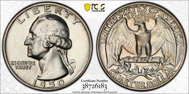 1950 25C PR66