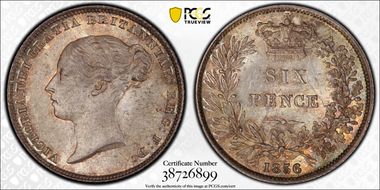 1856 6D S-3908 MS65+