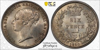 1859 6D S-3908 MS66+