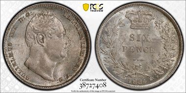 1834 6D S-3836 MS66+