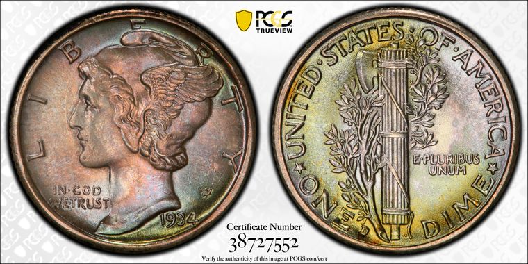 Cert 38727552 - Coin Image