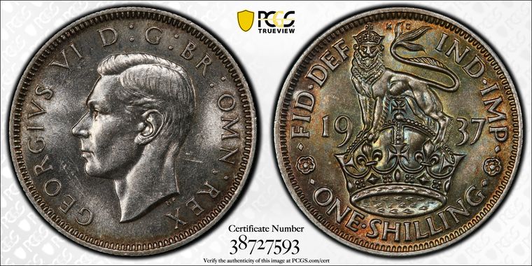 Cert 38727593 - Coin Image