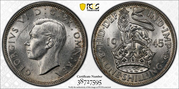 Cert 38727595 - Coin Image