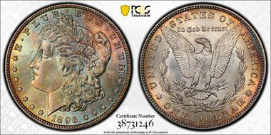 1896 $1 MS65