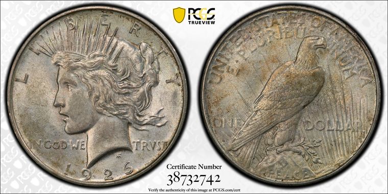 Cert 38732742 - Coin Image