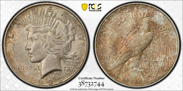 Cert 38732744 - Coin Image