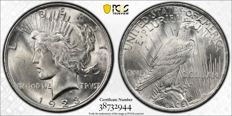 Cert 38732944 - Coin Image