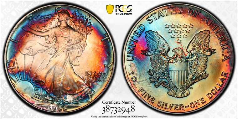 Cert 38732948 - Coin Image