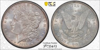 1888 $1 MS65