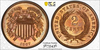 1867 2C PR64RB