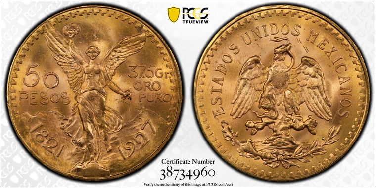 Cert 38734960 - Coin Image