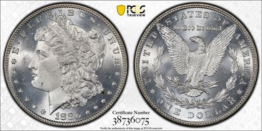 1880 $1 MS66