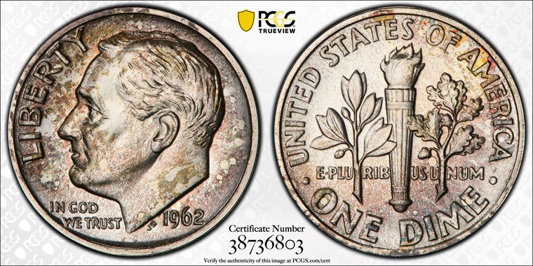 Cert 38736803 - Coin Image