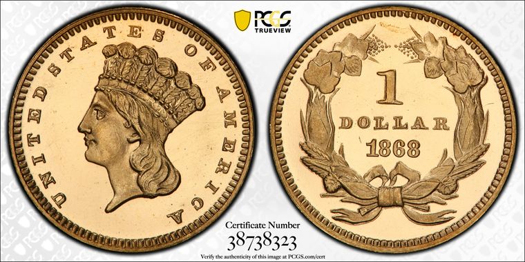 Cert 38738323 - Coin Image