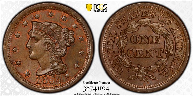 Cert 38741164 - Coin Image