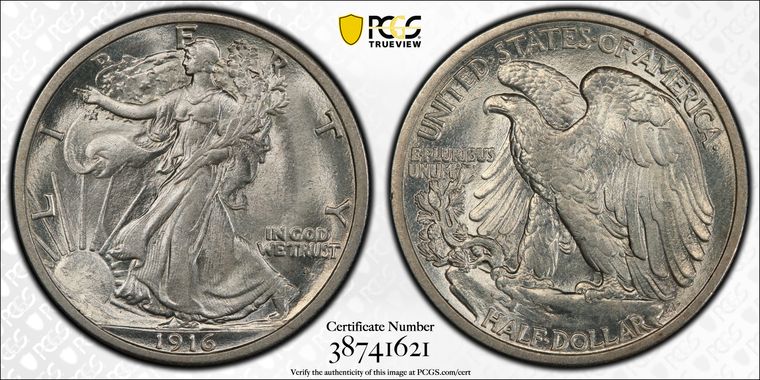 Cert 38741621 - Coin Image