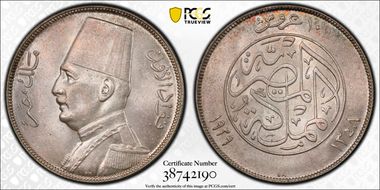 AH1348-1929-BP 10 Pst MS63