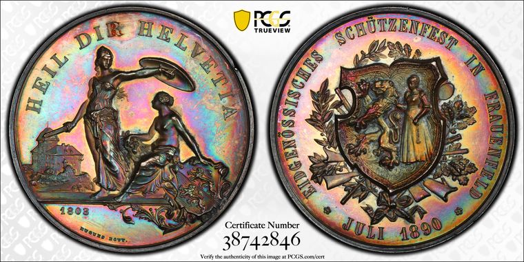 Cert 38742846 - Coin Image