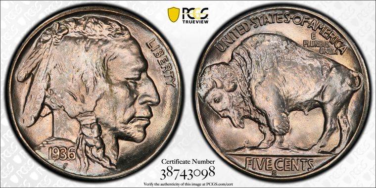 Cert 38743098 - Coin Image