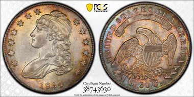 1835 50C AU58